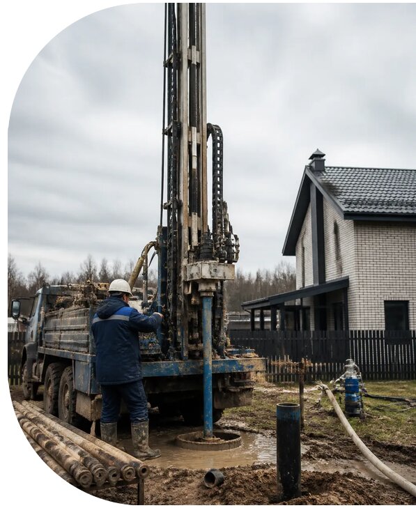 Бурение скважин на воду под ключ в Санкте-Петербурге от 127536 р. | АПаруса-Снк