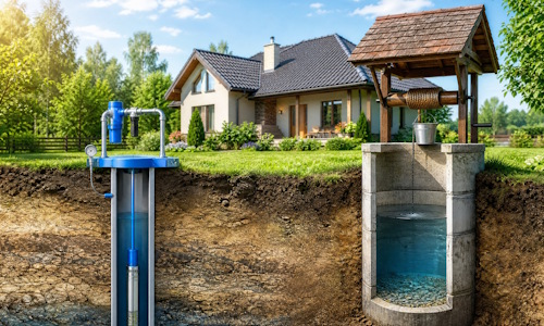 Автономное водоснабжение загородного дома Санкт-Петербург: скважина или колодец 